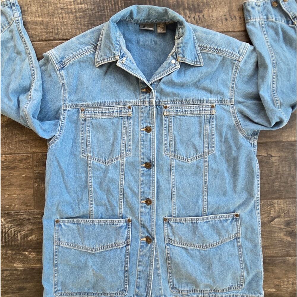 Light Blue Denim Jacket for Women